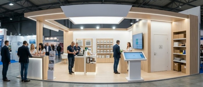 щанд за изложения функционалност